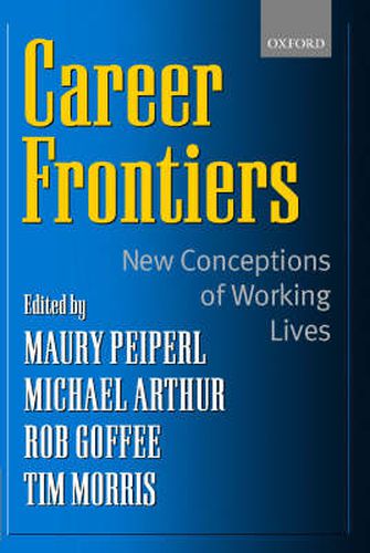 Cover image for Career Frontiers: New Conceptions of Working Lives