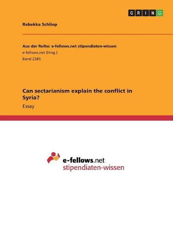 Cover image for Can Sectarianism Explain the Conflict in Syria?