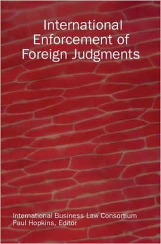 Cover image for International Enforcement of Foreign Judgments