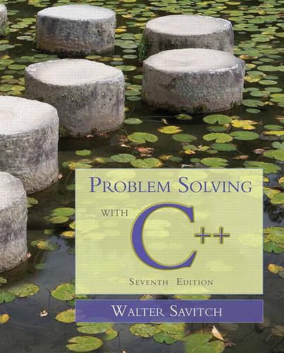 Cover image for Problem Solving with C++