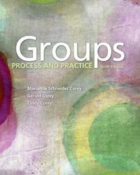 Cover image for Groups: Process and Practice