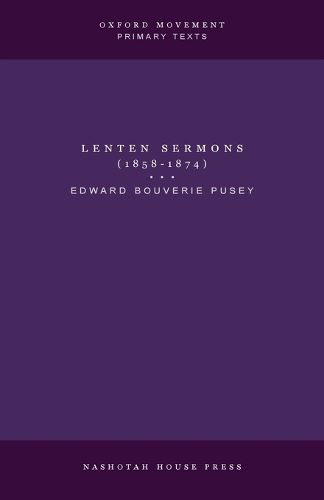 Cover image for Lenten Sermons (1858-1874)