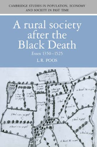 Cover image for A Rural Society after the Black Death: Essex 1350-1525