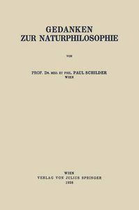 Cover image for Gedanken Zur Naturphilosophie