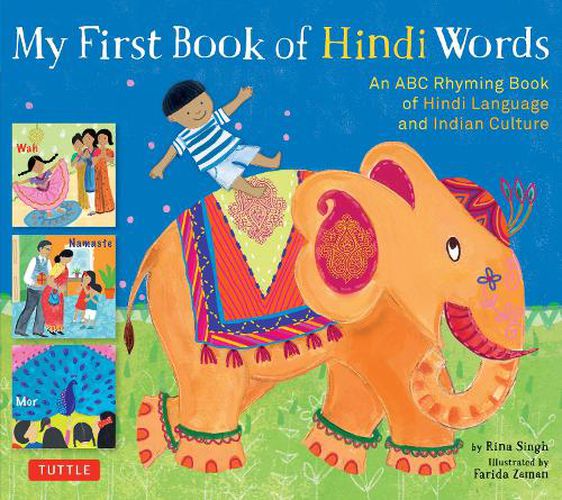 Cover image for My First Book of Hindi Words: An ABC Rhyming Book of Hindi Language and Indian Culture