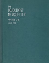 Cover image for The Objectivist Newsletter