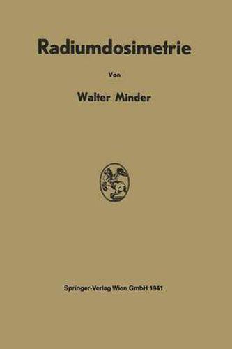 Cover image for Radiumdosimetrie