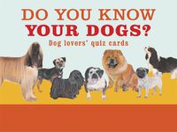 Cover image for Do You Know Your Dogs Quiz Cards