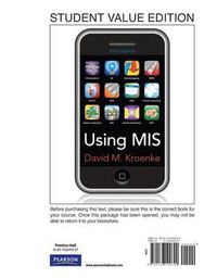 Cover image for Using MIS