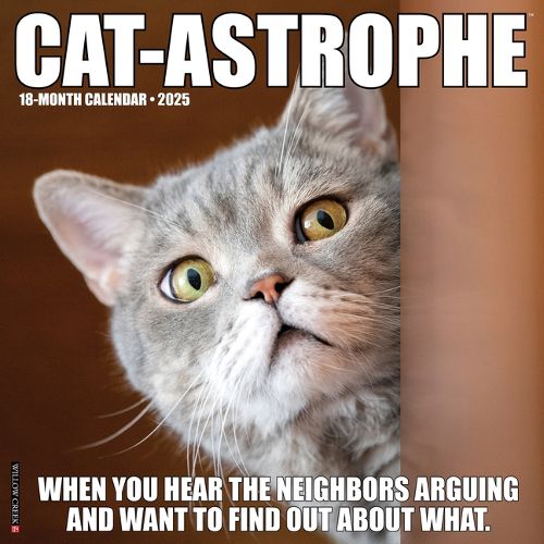 Cover image for Cat-Astrophe 2026 12 X 12 Wall Calendar