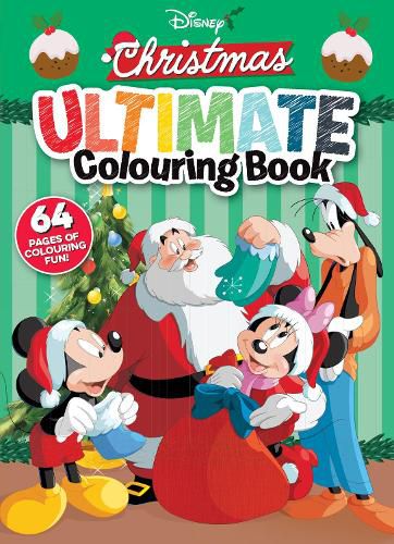 Cover image for Disney Christmas: Ultimate Colouring Book