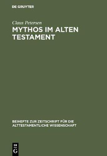 Cover image for Mythos im Alten Testament