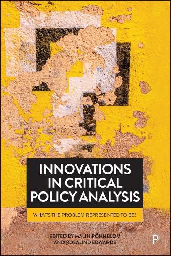 Cover image for Innovations in Critical Policy Analysis