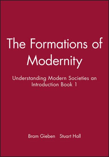 Cover image for The Formations of Modernity