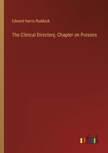 Cover image for The Clinical Directory, Chapter on Poisons