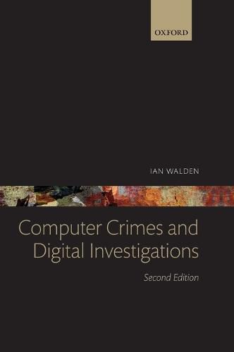 Cover image for Computer Crimes and Digital Investigations
