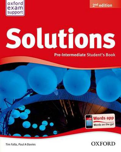 Cover image for Solutions: Pre-Intermediate: Student's Book