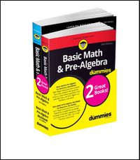 Cover image for Basic Math & Pre-Algebra For Dummies Book + Workbo ok Bundle 2e