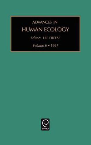 Cover image for Advances in Human Ecology