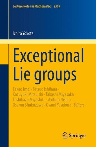 Cover image for Exceptional Lie groups
