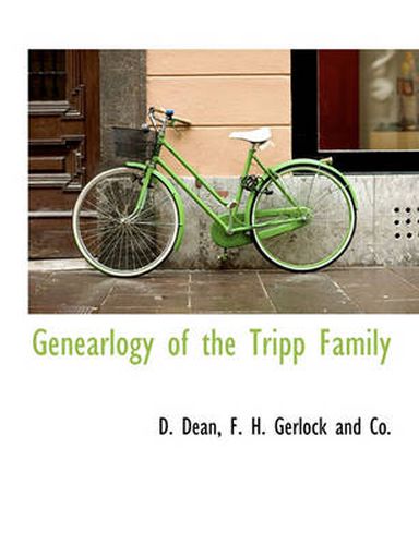 Cover image for Genearlogy of the Tripp Family