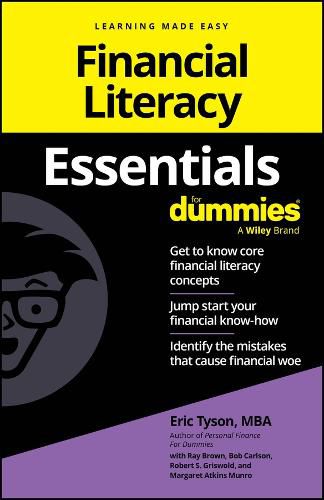 Cover image for Financial Literacy Essentials For Dummies