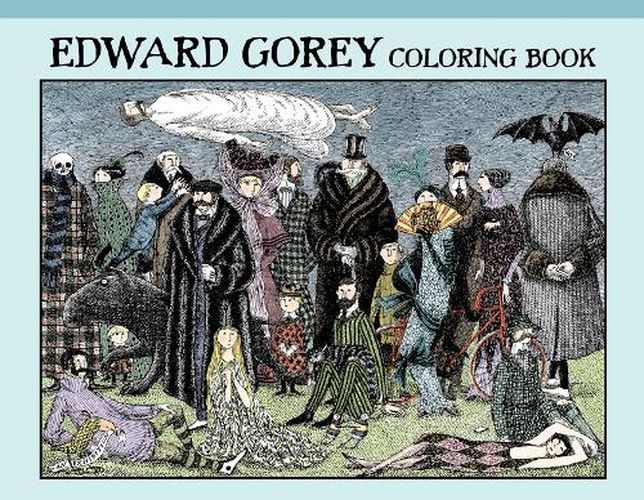 Cover image for Edward Gorey Coloring Book