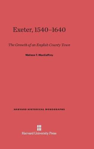 Exeter, 1540-1640