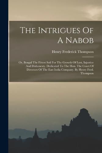 The Intrigues Of A Nabob