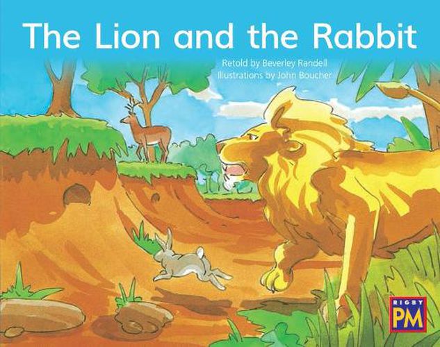 Cover image for The Lion and the Rabbit: Leveled Reader Blue Fiction Level 9 Grade 1