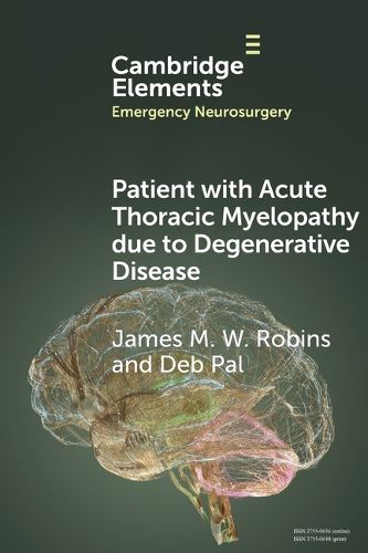 Cover image for Patient with Acute Thoracic Myelopathy due to Degenerative Disease