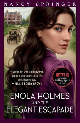Cover image for Enola Holmes and the Elegant Escapade: Enola Holmes 8