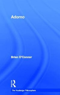 Cover image for Adorno