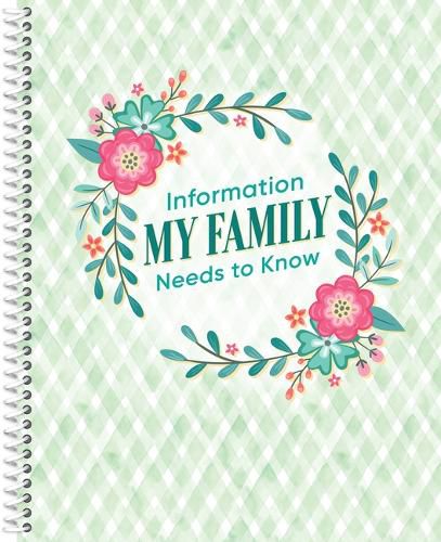 Information My Family Needs to Know Organizer