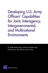 Cover image for Developing Us Army Officers Capabilities