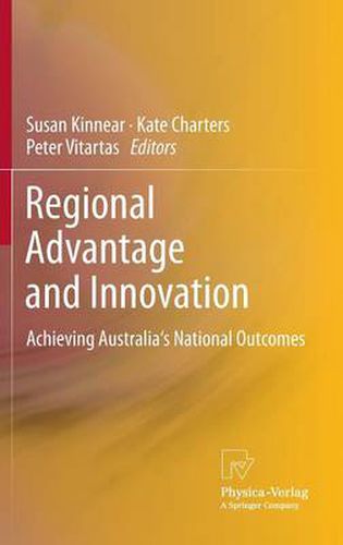 Cover image for Regional Advantage and Innovation: Achieving Australia's National Outcomes