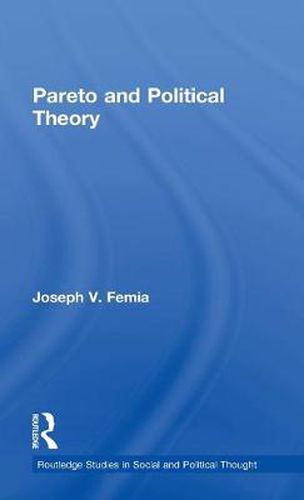 Cover image for Pareto and Political Theory