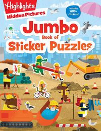 Cover image for Jumbo Book of Sticker Puzzles