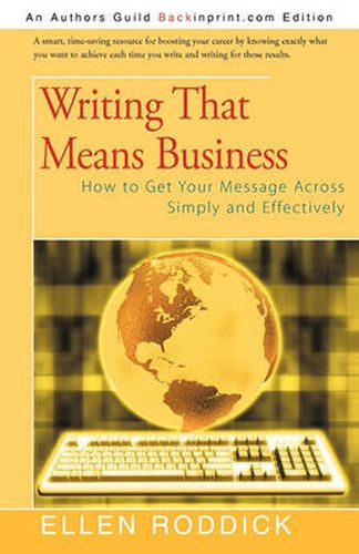 Cover image for Writing That Means Business