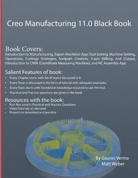 Cover image for Creo Manufacturing 11.0 Black Book