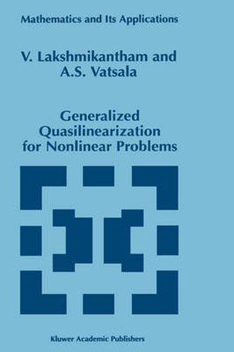 Cover image for Generalized Quasilinearization for Nonlinear Problems