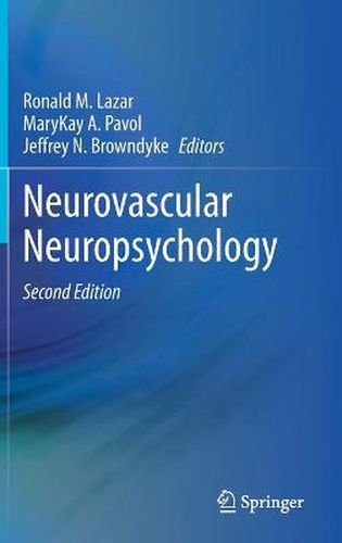 Cover image for Neurovascular Neuropsychology