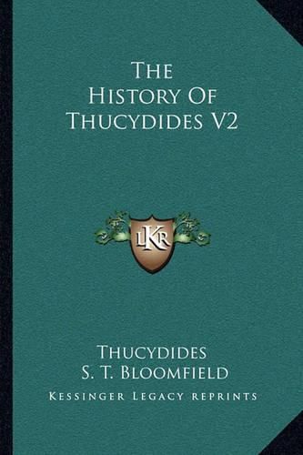 Cover image for The History of Thucydides V2