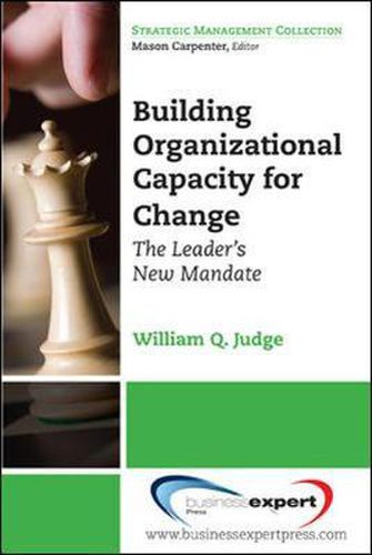 Cover image for Building Organizational Capacity For Change