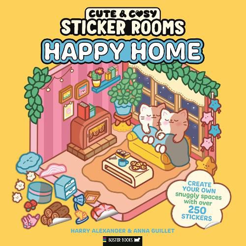 Cover image for Sticker Rooms: Happy Home