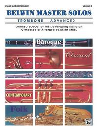 Cover image for Belwin Master Solos, Volume 1 (Trombone)