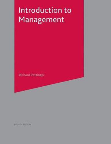 Cover image for Introduction to Management