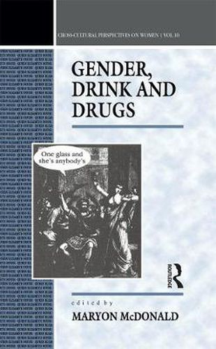 Cover image for Gender, Drink and Drugs