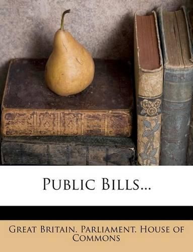 Cover image for Public Bills...