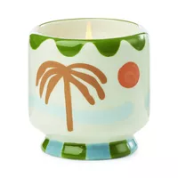 Cover image for Palm Tree Lush Palms Ceramic Candle